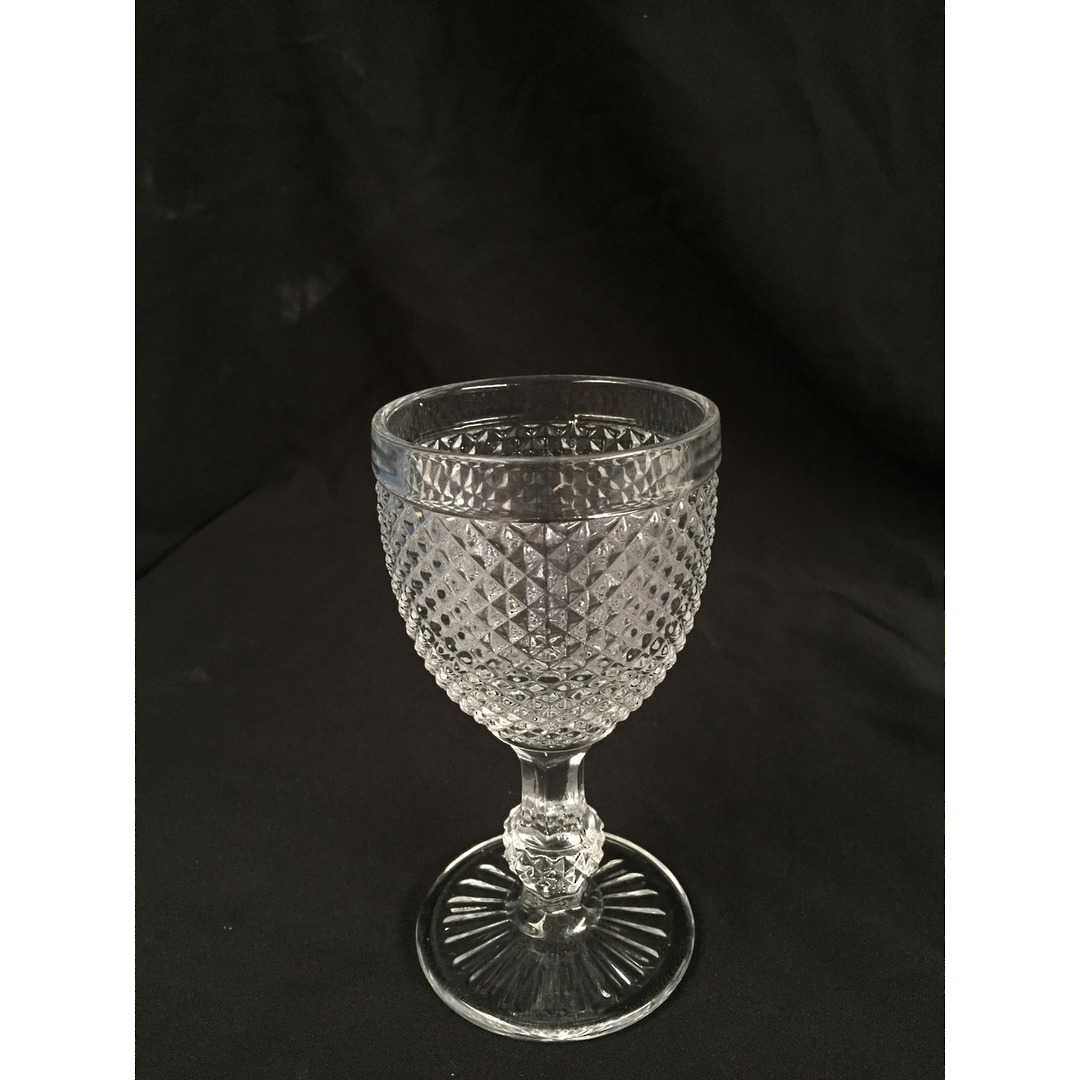 Goblet Glass - Crystal Cut image 0